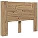 Testata con Mobile e LED Rovere Artigianale Legno multistrato - Foto miniatura 1