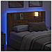 Testata con Mobile e LED Rovere Artigianale Legno multistrato - Foto miniatura 4