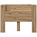 Testata con Mobile e LED Rovere Artigianale Legno multistrato - Foto miniatura 5