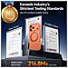 Cover per iPhone 17 Pro Max - TPU+PC, Arancione, Con Soporte - Foto miniatura 2