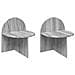 Comodino 2 pcs Grigio Sonoma 40 x 35,5 x 45,5 cm - Foto miniatura 1
