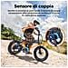 Engine Pro 3.0 Boost Bici Elettrica Pieghevole Fat Bike 20 pollici, Sospensione Completa, Sensore di Coppia, Ricarica Rapida 2h, OTA, IPX5, Blu - Foto miniatura 9