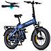 Engine Pro 3.0 Boost Bici Elettrica Pieghevole Fat Bike 20 pollici, Sospensione Completa, Sensore di Coppia, Ricarica Rapida 2h, OTA, IPX5, Blu - Foto miniatura 1