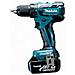 DDF459RTJ Nero, Blu Trapano con impugnatura a pistola Ioni di Litio 5Ah 1700g trapano senza fili - Foto miniatura 1