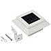 Lampade Solari Da Esterni 12 Pz A Led Quadrate 12 Cm Bianco - Foto miniatura 8
