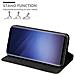 Custodia Compatibile Con Samsung Galaxy S9 Plus In Bruno Caffè - Coperchio Protettiva Con Chiusura Magnetica, Funzione Stand E Tasca Per Le Carte - Foto miniatura 3