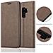 Custodia Compatibile Con Samsung Galaxy S9 Plus In Bruno Caffè - Coperchio Protettiva Con Chiusura Magnetica, Funzione Stand E Tasca Per Le Carte - Foto miniatura 5