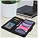 Custodia Apple Iphone 11 A Portafoglio Funzione Supporto - Nero - Foto miniatura 4