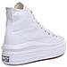 568498c Ct All Star Hi Trainer Donna Taglia 37 Colore Bianco - Foto miniatura 3