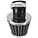 Filtro 35-50mm Aria Nera Forma Per 50 110 125 140cc Del Pozzo Della Bici Della Sporcizia Del Motociclo Atv Scooter - 35mm - Foto miniatura 2