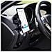 Supporto Auto Per Smartphone Akashi Presa D'aria Rotonda Girevole A 360 ° - Nero - Foto miniatura 8