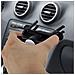 Supporto Auto Per Smartphone Akashi Presa D'aria Rotonda Girevole A 360 ° - Nero - Foto miniatura 9