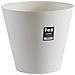 Vaso Tondo Conico Ø 32cm - Bianco - Foto miniatura 1
