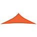 Vela Parasole 160 g / m² Arancione 3x3x4,2 m in HDPE - Foto miniatura 2