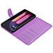Custodia Compatibile Con Lg V60 Thinq In Violetta Ametista - Coperchio Protettiva Con Chiusura Magnetica, Funzione Stand E Tasca Per Le Carte - Foto miniatura 7