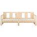 Dormeuse Estraibile In Legno Massello Di Pino 2x (90x190) Cm - Foto miniatura 4