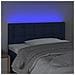 Testiera A Led Blu 80x5x78/88 Cm In Tessuto - Foto miniatura 3