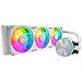 Dissipatore CPU a Liquido MasterLiquid PL360 Flux White Edition per Socket Intel LGA 1150/1151/1155/1156/1200/1700/2011/2011-v3/2066 e Socket AMD AM2/AM2+/AM3/AM3+/AM4/AM5/FM1/FM2/FM2+/TR4 - Foto miniatura 1