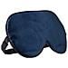 Mascherina Per Dormire 100% Seta Blu Scuro - Foto miniatura 1