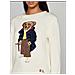 Donna Maglia Ralph Lauren ''polo Bear'' In Cotone Tg Xl - Foto miniatura 4