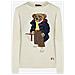 Donna Maglia Ralph Lauren ''polo Bear'' In Cotone Tg Xl - Foto miniatura 1