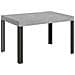Tavolo Allungabile 90x120/224 Cm Linea Telaio Antracite - Cemento - Foto miniatura 6