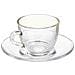 Tazza Con Piatto Trasparente Vetro 85 Ml (6 Unità) - Foto miniatura 4