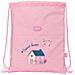 Zainetto Con Cordini Sweet Home Rosa 26 X 34 X 1 Cm - Foto miniatura 1