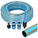 Set Di Tubi Flessibili Con Accessori Edm Azzurro 5/8' 20 Mm X 15 M - Foto miniatura 1
