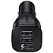 Caricabatterie Originale Auto Dual Usb Fast Charging Ep-ln920 Black Bulk - Foto miniatura 3