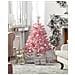 Albero Di Natale 120 Cm Rosa Farnham - Foto miniatura 1