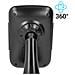 Supporto Auto Per Smartphone Con Carica A Induzione 10w, Nero - Foto miniatura 5