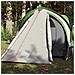 Tenda Da Campeggio A Cupola Per 2 Persone Verde Impermeabile - Foto miniatura 1