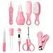 Kit Per La Cura Del Bambino Con 8 Accessori, Rosa - Foto miniatura 2