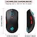 Mouse Wireless - Ricaricabile 2.4g Black - Foto miniatura 2