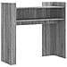 Tavolo Consolle Rovere Sonoma 100x35x90 Cm In Legno Multistrato - Foto miniatura 2
