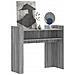 Tavolo Consolle Rovere Sonoma 100x35x90 Cm In Legno Multistrato - Foto miniatura 1