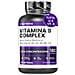 Complesso Di Vitamina B Ad Alte Dosi - 180 Compresse, Biotina, Acido Folico, B1, B2, B3, B5, B6, B12 - Riduce L'affaticamento E L'esaurimento - Foto miniatura 1