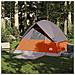 Tenda da Campeggio a Cupola 4 Persone Arancione Impermeabile - Foto miniatura 3
