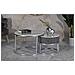 Tavolino Mf796 - Grigio - Legno - 70x70x45 Cm - Foto miniatura 8