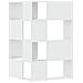 Libreria Angolare 4Ripiani Bianca 85x85x140cm Legno Multistrato - Foto miniatura 6