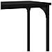 Tavolo consolle Rovere nero 160 x 29 x 80 cm Legno multistrato - Foto miniatura 8