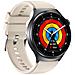 Smartwatch Con Display Amoled, Ecg, Monitoraggio Frequenza Cardiaca E Ossigeno Nel Sangue Beige - Foto miniatura 2