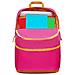 5561PINK Zaino Casual Rosa, Giallo Poliestere - Foto miniatura 3