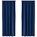 Tende con tende 2 pcs Blu scuro Poliestere - Foto miniatura 1