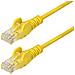 Cavo Ethernet CAT6 Giallo da 3m; Patch UTP con Plug RJ45 Antigroviglio e Rilievi di Trazione, Cavo Lan Slim in Rame Puro 28AWG, Sottoposto a test Fluke - Foto miniatura 1