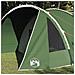 Tenda a tunnel con tetto Verde e Bianco 778 x 356 x 210 cm - Foto miniatura 3