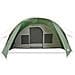 Tenda a tunnel con tetto Verde e Bianco 778 x 356 x 210 cm - Foto miniatura 6