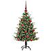 Albero di Natale artificiale preilluminato con set di palline - Foto miniatura 3