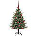 Albero di Natale artificiale preilluminato con set di palline - Foto miniatura 4